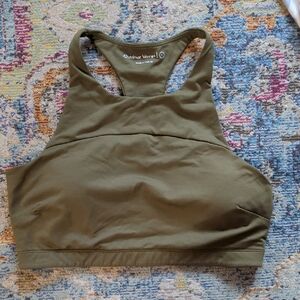 Outdoor Voices Khaki Sports Bra